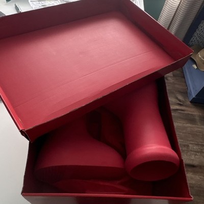 MSCHF Big Red Boots BRB (MSCHF010) Size 5 Opened Never Worn In Box with Bag Rare