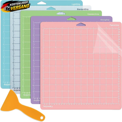 Schneidematte Set für Cricut Maker Explore Air 2 12x12 Zoll Selbstklebend Mehrzw