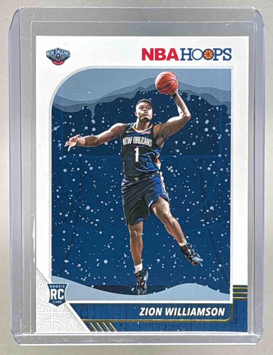 Zion Williamson 2019 Panini Hoops Winter #258 Rookie RC