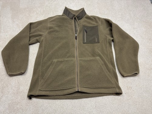 Redhead Jacke Herren Extra Large Braun Pullover Fleece Taschen Outdoor Große Größe