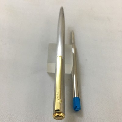 Elysee Matt Brush steel gold trim Ball point NEW W.Germany