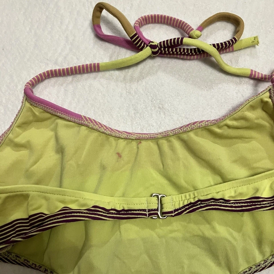 Купальник монокини OndandeMar цельный винтажный горизонтальный в полоску размер 8 (XS/S) - Изображение 3 из 4