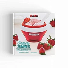 Zoku Endless Summer, Ice Cream Recipe Cookbook