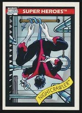 1990 Marvel Universe #38 Nightcrawler