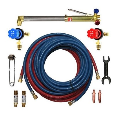 SAUERSTOFF UND ACETYLEN SCHNEIDEN/BRENNEN KOMPLETTSET **NEU** UVP 225£