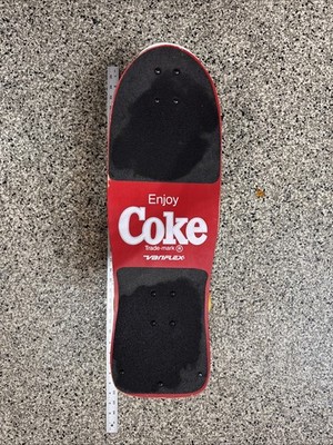 Vintage Coca-Cola Coke Max Headroom Variflex Skateboard 1987 C-C-Catch The Wave