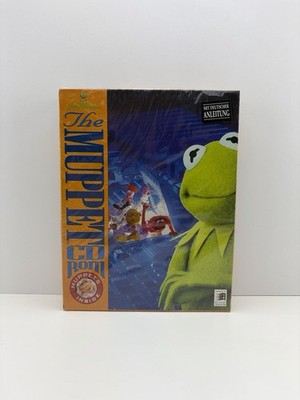 The Muppets CD-ROM PC Big Box SEALED OVP 1996 RAR Selten Sammlerstück MuppetShow