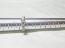 Sterling Silver Classic Five Stone Graduated Band Ring R918