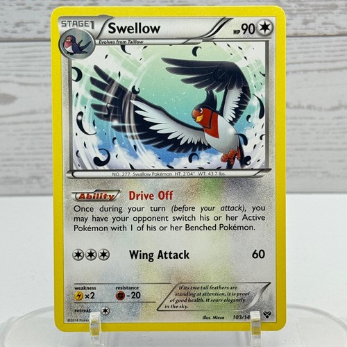 Swellow 103/146 XY Base Set Pokemon LP
