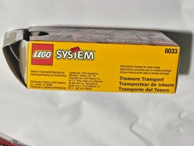 LEGO VINTAGE NINJA Treasure Transport Set 6033 with Box & Instructions