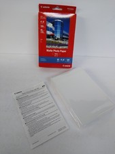 OPEN BOX Canon Matte Pixma Photo Paper 4"x6" - 120 Sheets - 45 lbs MP-101