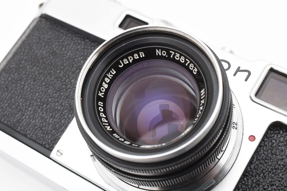 【Near MINT in BOX】Nikon S2 Rangefinder Camera Nikkor H.C 5cm 50mm F2 Lens JAPAN - Image 2 of 4