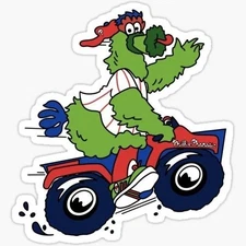 Philadelphia Phillies Refrigerator Magnet Phanatic MLB Die Cut Laminated