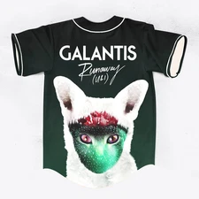 Galantis runaway rave baseball jersey for EDM