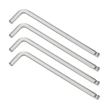 FOCMKEAS 4 PCS 1/8" Ball End Hex Key Allen Wrench, SAE Internal Hexagonal, Wr...