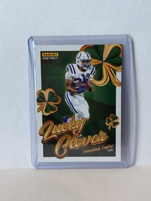 Jonathan Taylor Panini Instant Lucky Clover Promo Super Rare  