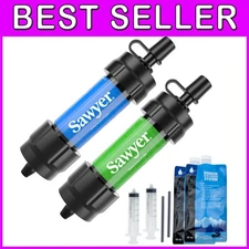 Lightweight Mini Water Filtration System - Safe Drinking for Outdoor Adventures