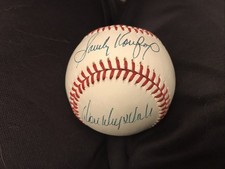 SANDY KOUFAX DON DRYSDALE Signed MLB Baseball LA Dodgers JSA COA HOF LOA