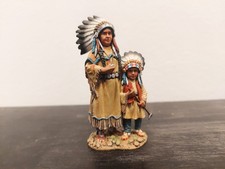 IDA6008;SIOUX WOMAN AND CHILD;TEAM MINIATURES