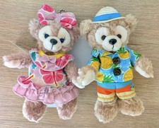 Disneyland Duffy  ShellieMay Plush Key Chain Sunny Fun Summer Tokyo Disneysea