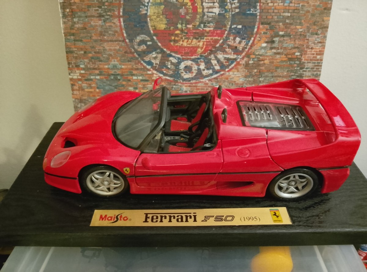 1995 Ferrari F50 Shell Collection Maisto 1:18 Scale Model