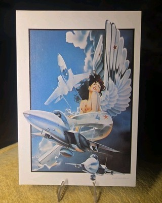 Philip Castle British Artist Promo Postcard For ''Did Any Of You Guys See That?''
