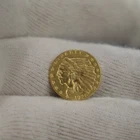 1926 US 2 1/2 Indian Gold Piece AU (Cleaned)