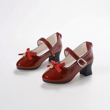 Mary Jane Doll Shoes Handmade BJD Doll Shoes Closed Toe for Collection Display