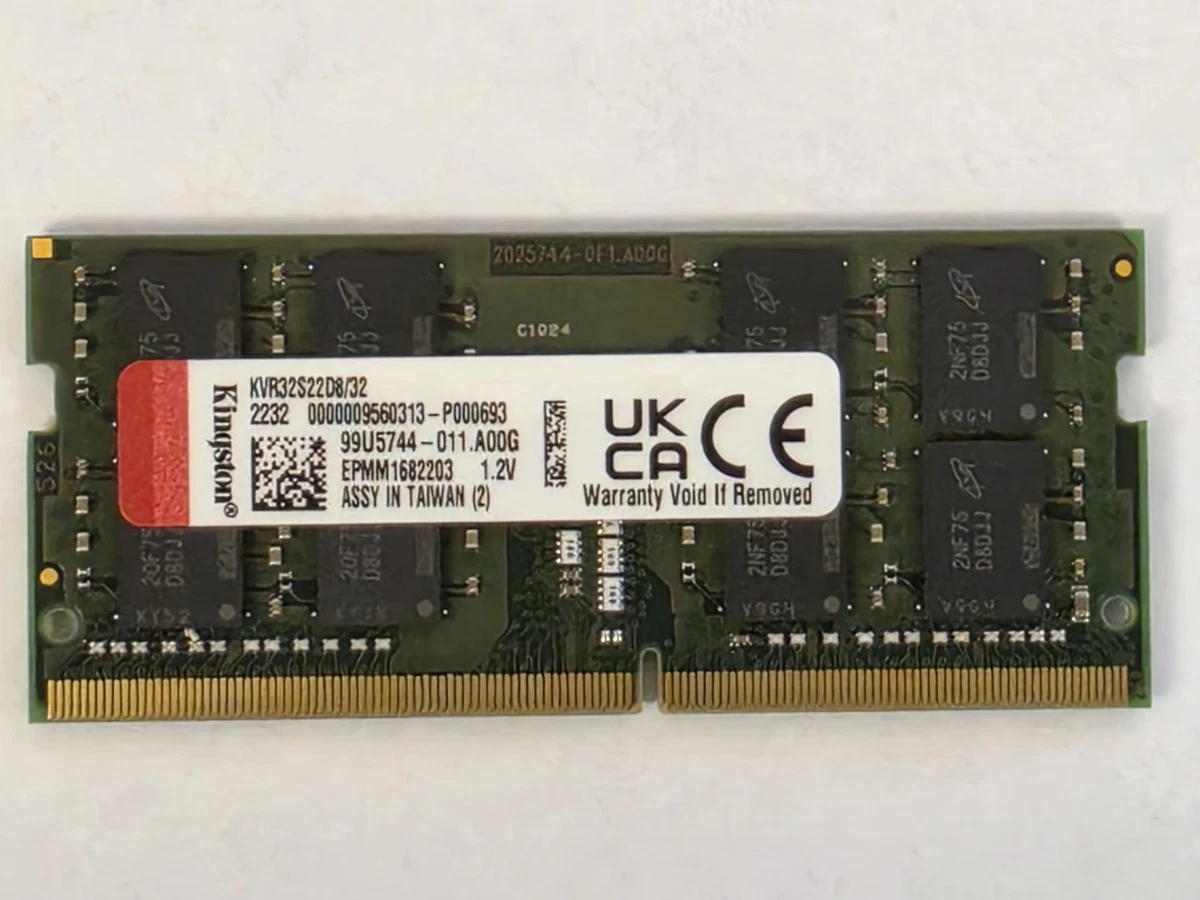 Kingston DDR4 SDRAM 32 GB Total Capacity Memory (RAM) for sale | eBay