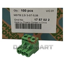 10PCS/New In Box PHOENIX CONTACT MSTB 2,5/3-ST-5,08 1757022 Terminal Block