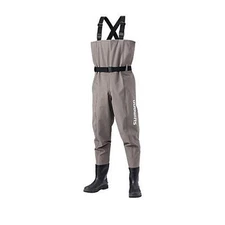 Shimano Hyper Wader [Chest High Cut Felt Sole] FF-052T Smoke Gray [M - XXL]