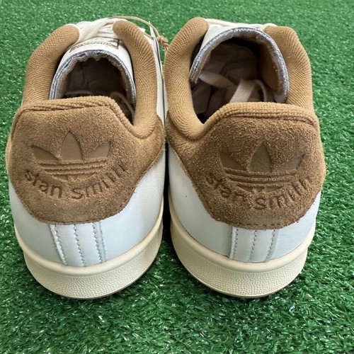 Adidas Originals Stan Smith White Brown Shoes Sneakers Men's Sz 8, 11, 11.5, 12 - Picture 13 of 18