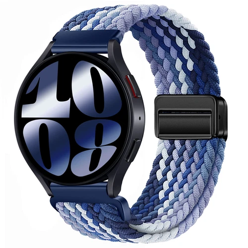 Correa de reloj de pulsera magnética de nailon trenzado de 18 mm 20 mm 22 mm correa de liberación rápida - Imagen 69 de 169