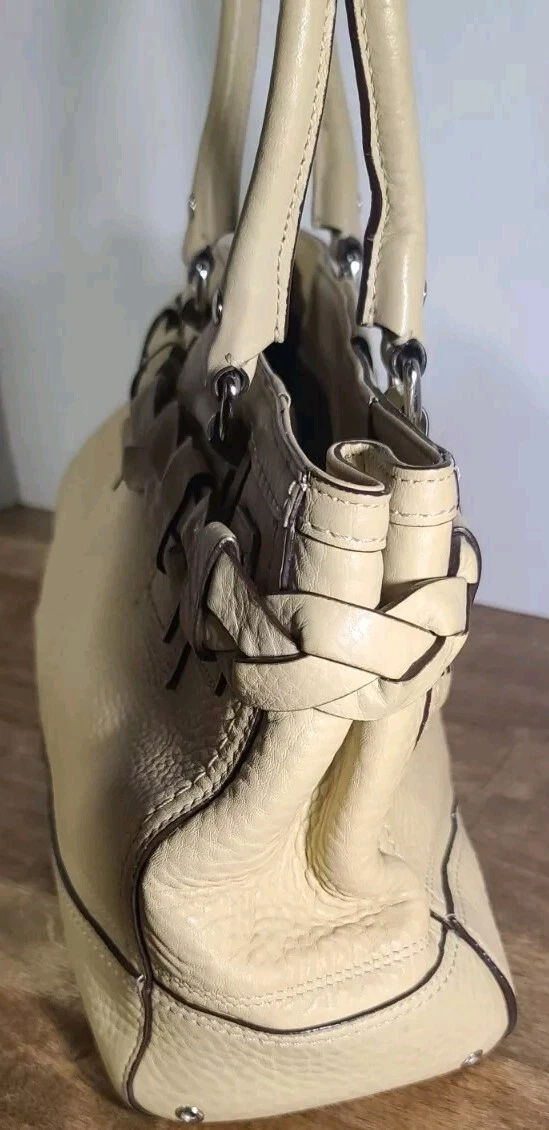 Borsa Coach Hampton in pelle con ciottoli