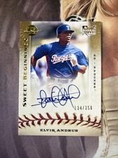 2009 Sweet Spot - Elvis Andrus Rookie Auto - 134/350 - Nm