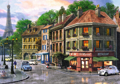 Trefl Street of Paris 6000 Piece Jigsaw Puzzle