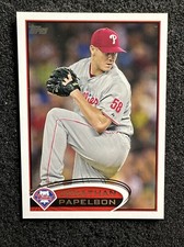 JONATHAN PAPELBON #345 2012 Topps Baseball QTY Philadelphia Phillies