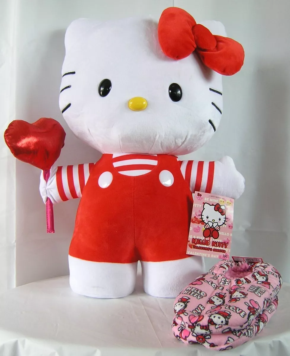 Hello Kitty Valentine Greeter 2023 CVS Slippers Plus Valentine