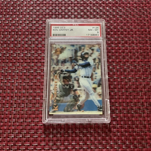 1995 UC3 KEN GRIFFEY JR. #124 PSA 8 NM-MT MARINERS HOF POP of 15