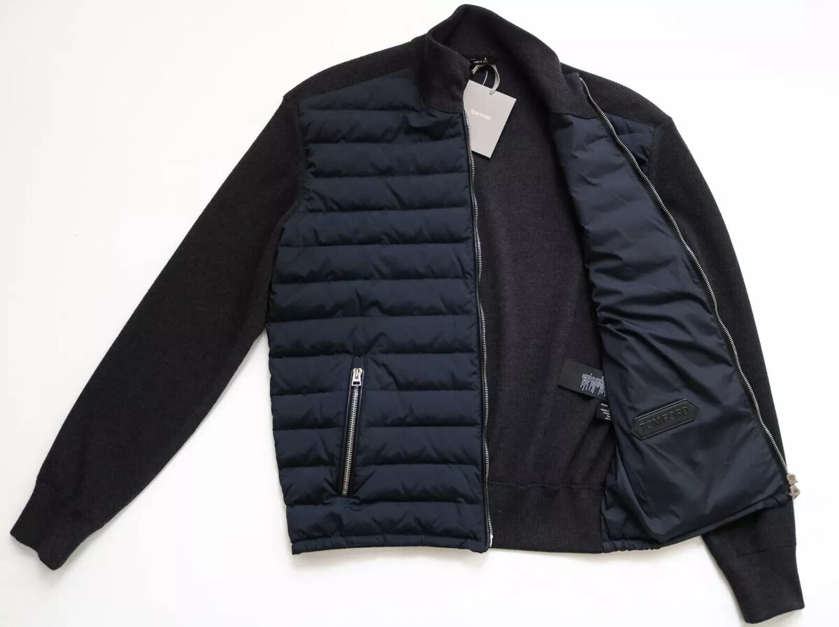 TOM FORD James Bond Spectre Quilted Shell Down Bomber Jacket TOM FORD James Bond Spectre Quilted Shell Down Bomber Jacket