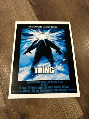THE THING Art Print Photo 8  x 10  Poster Alien JOHN CARPENTER Horror