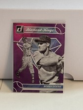 Bobby Doerr - 2023 Panini Donruss Diamond Kings Holo Purple Foil #14 Boston