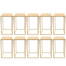 10Pcs Wedding Flower Stand Vase Stand Acrylic Column Tall Floral Rack