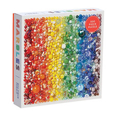 Rainbow Marbles 500 Piece Puzzle by Galison Jigsaw puzzle NEW 