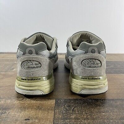 New Balance 993 Made In USA Size 8.5 Mens 4E Wide Grey White New Balance 993 Made In USA Size 8.5 Mens 4E Wide Grey White
