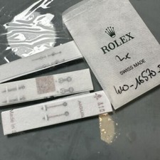 Rolex Hands Set Explorer 2 16570 Black For WHITE Dial Luminova NOS Mint