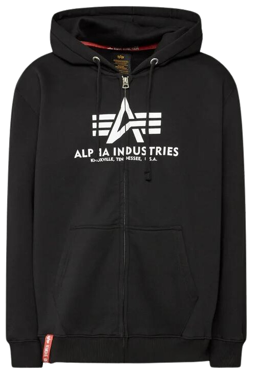 felpa uomo Alpha Industries Basic Zip Hoody Camo 178325C tg. XL NUOVA