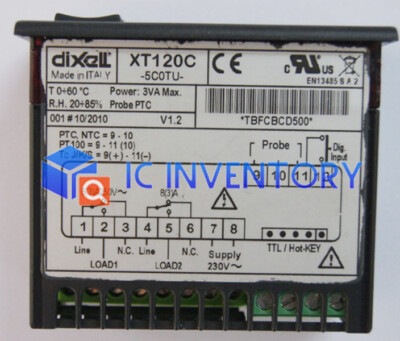 1PCS NEW For DIXELL Controller XT120C-5C0TU XT120C 5C0TU