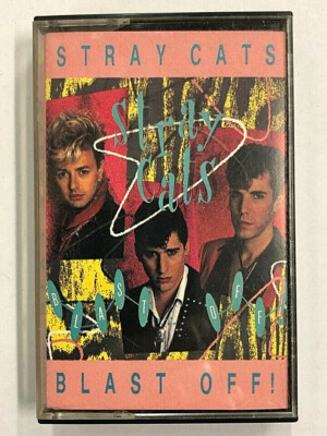 Stray Cats - Blast Off - MC MUSIKKASSETTE NEU UNVERSIEGELT