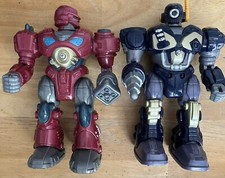 Cybotronix Motor Walking Robots 7" Working! M.A.R.S. HAP-P-KID, Set of 2,  A-16